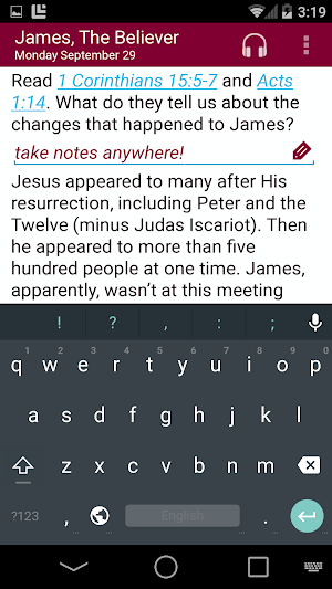 SDA Sabbath School Quarterly Screenshot 2