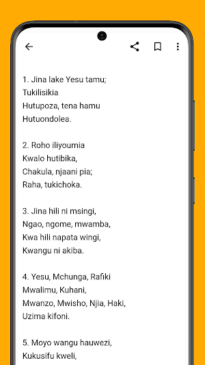 Nyimbo za Kikristo (Tenzi) Screenshot 0