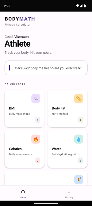 BodyMath Screenshot 0