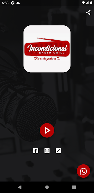 Radio Incondicional Chile Screenshot 0