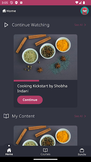 Shobha Indani Cookery Classes Screenshot 2