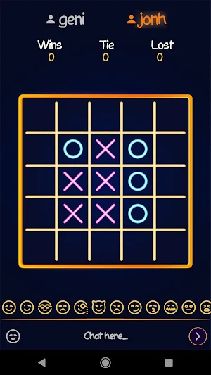 Tic Tac Toe 2 Player Bluetooth Screenshot 3