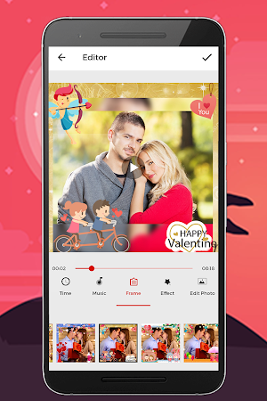Valentine's Day Video Maker Screenshot 3