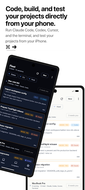 CosmoRemote: AI Coding Screenshot 0