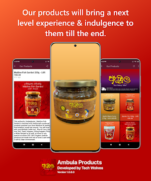 Ambula Products : Sri Lanka Food Online Screenshot 1