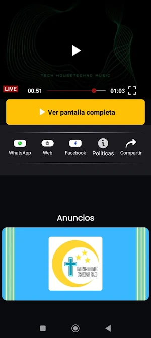 TV Isaías Screenshot 2