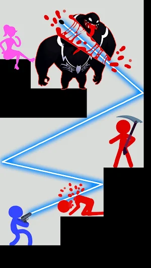 Bullet Shot - Stickman Puzzles Screenshot 3