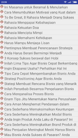 Kiat Sukses Dalam Berbisnis Screenshot 1