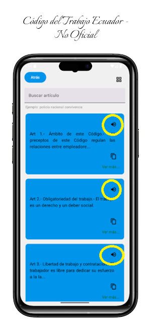 Código del Trabajo Ecuador Screenshot 0