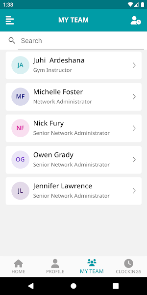 Civica People Hub Screenshot 1