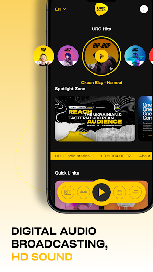 URC Radio Screenshot 1