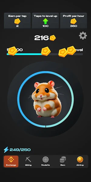 Hamster: Kombat Idler Clicker Screenshot 0