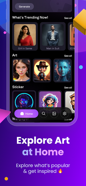 Aura : AI Image Generator Screenshot 1