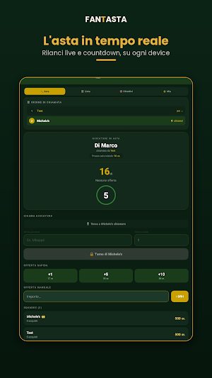 FANTASTA - Asta Fantacalcio Screenshot 0