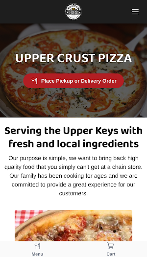 Upper Crust Pizza Screenshot 0