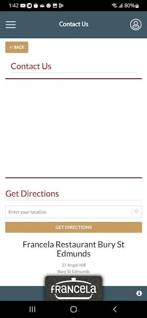 Francela Restaurant Bury St Ed Screenshot 2