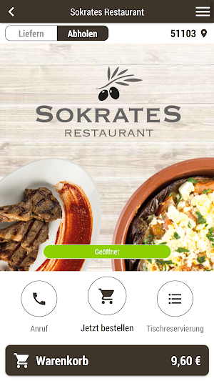 Sokrates Restaurant Screenshot 0