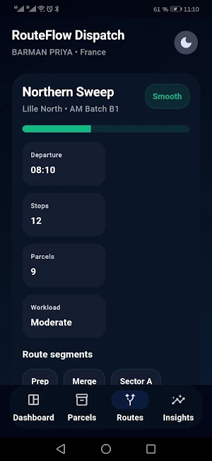 RouteFlow Dispatch Screenshot 2