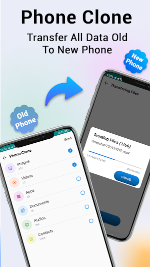 Copy My Data: Transfer Content Screenshot 1