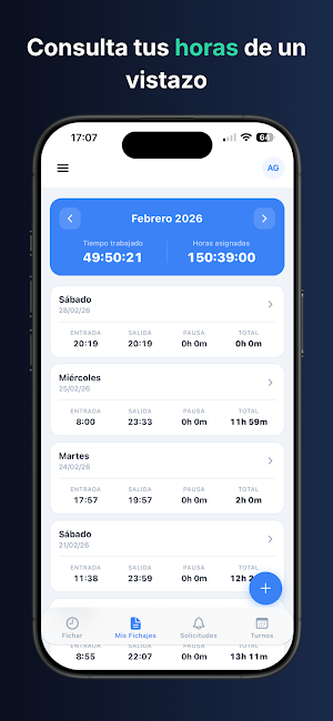 Fichme Control Horario Screenshot 3