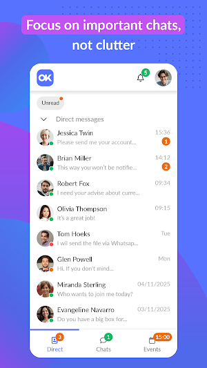 TeamOK Chat Screenshot 2