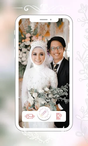 Hijab Wedding Beauty Couple Screenshot 1