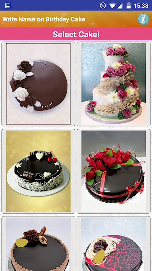 Write Name on Birthday Cake Screenshot 0
