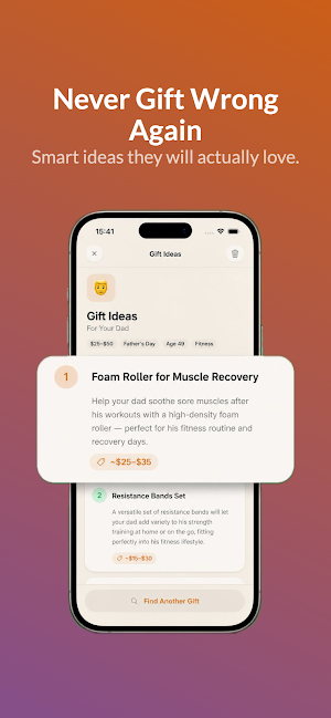 Gift Galaxy AI: Gift Ideas Screenshot 2