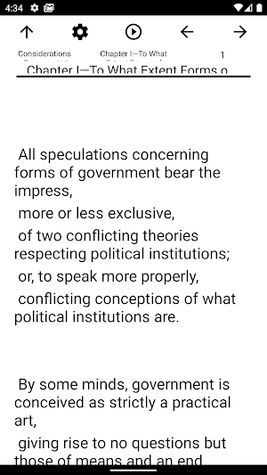 Book, Considerations on Screenshot 1