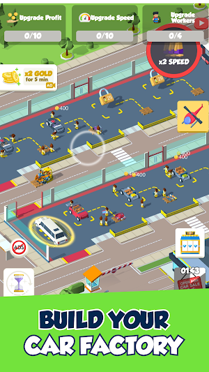 CAR FACTORY: BUILD THE CAR Screenshot 1