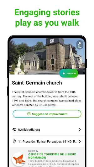 Fervaques SmartGuide Screenshot 1