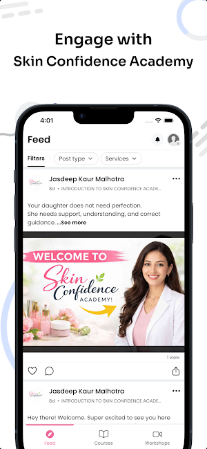 Skin Confidence Academy Screenshot 1