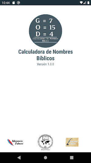 Calculadora de Nombres Bíblicos Screenshot 0
