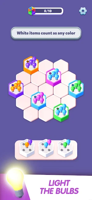 Glow Sort: Lights Puzzle Screenshot 2