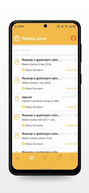 UniDocs Client Screenshot 1