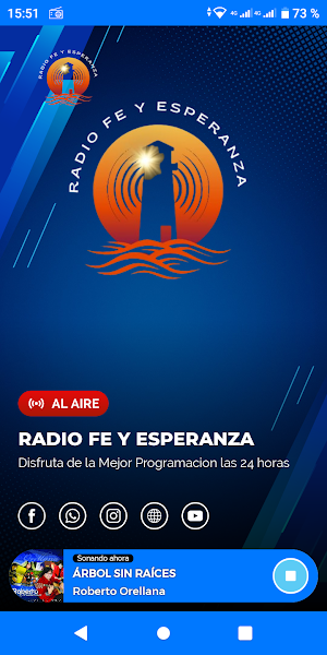 Radio Fe y Esperanza Screenshot 0