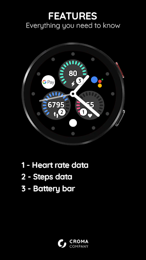 Evolution Watch Face Screenshot 1