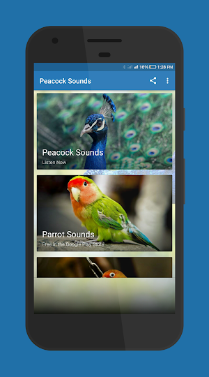 Peacock Sounds Screenshot 0