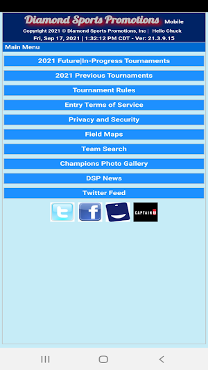 DSP Mobile Screenshot 0