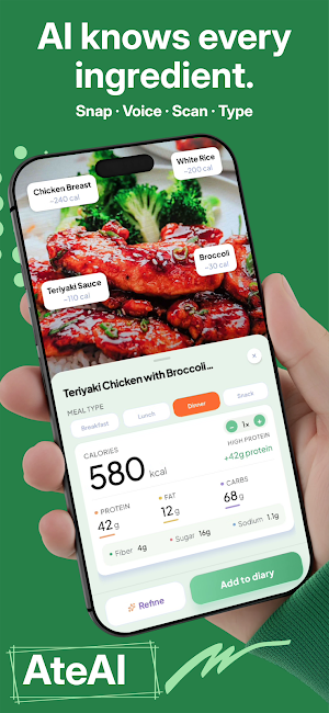 AteAI: AI Calorie Counter Screenshot 3