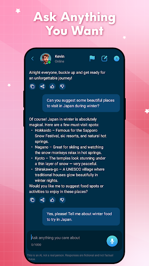 AipyBot - Character Chat AI Screenshot 3