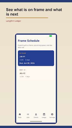 LongArm Ledger Screenshot 3