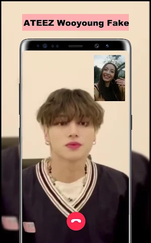 Wooyoung Fake Call Screenshot 0