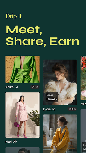 DripIt – Meet, Share, Earn Screenshot 0
