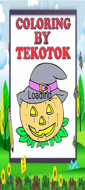 Halloween Special Coloring Screenshot 0