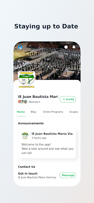IE Juan Bautista Maria Vianney Screenshot 0