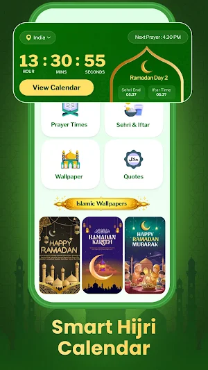 Ramadan: Muslim Prayer Times Screenshot 1
