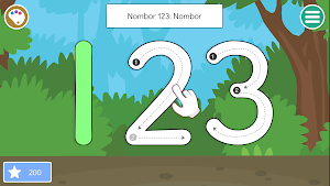 Belajar Menulis Nombor 123 Screenshot 1