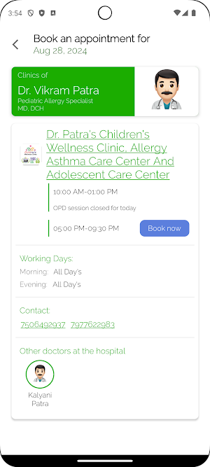 Children Wellness Clinic Screenshot 2