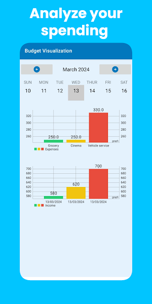 Weekly Budget Planner Screenshot 1